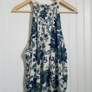 Lucky Brand Floral Yoke Tank